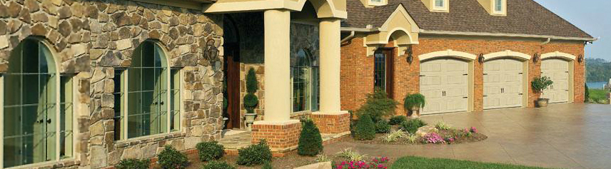 Luxury home with three-car garage